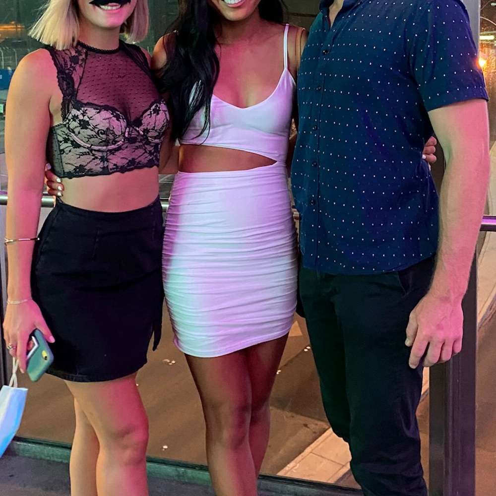 Superdown White Dress